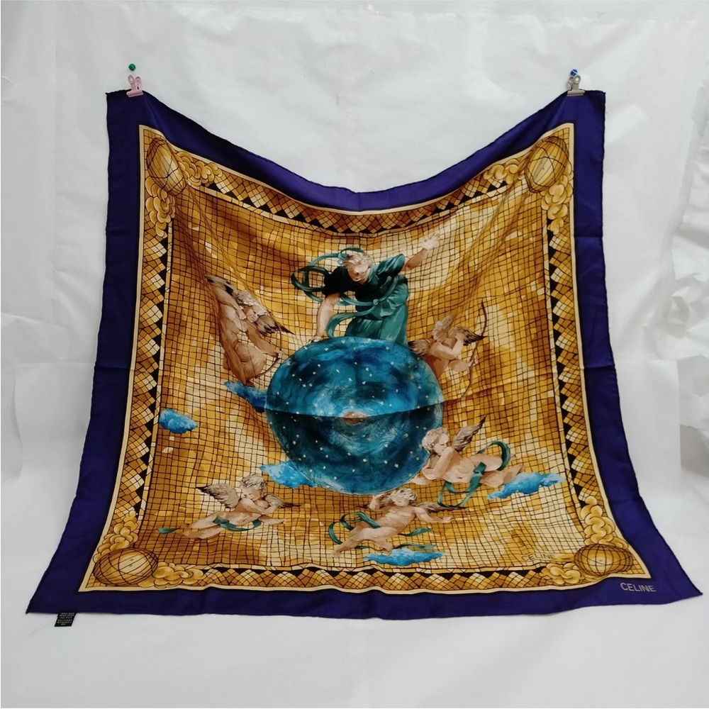 CELINE Silk Scarf